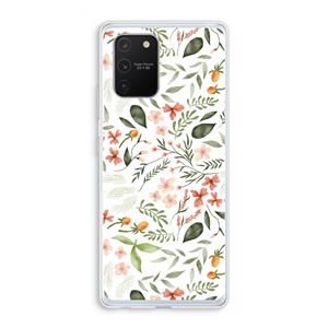 CaseCompany Sweet little flowers: Samsung Galaxy S10 Lite Transparant Hoesje