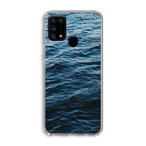 CaseCompany Oceaan: Samsung Galaxy M31 Transparant Hoesje