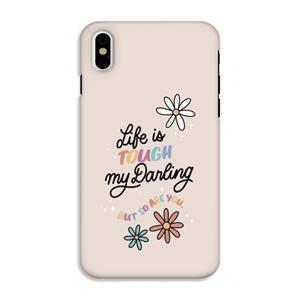 CaseCompany Tough Life: iPhone XS Tough Case