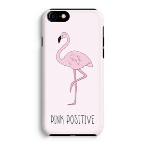 CaseCompany Pink positive: iPhone 8 Tough Case