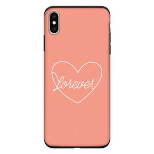 CaseCompany Forever heart: iPhone XS Max Tough Case