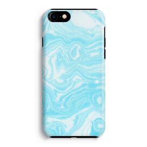 CaseCompany Waterverf blauw: iPhone 8 Tough Case