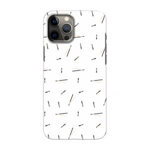 CaseCompany Hipster stripes: Volledig geprint iPhone 12 Pro Max Hoesje