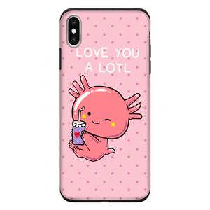 CaseCompany Love You A Lotl: iPhone XS Max Tough Case