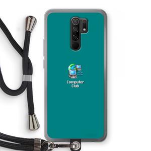 CaseCompany Win98: Xiaomi Redmi 9 Transparant Hoesje met koord