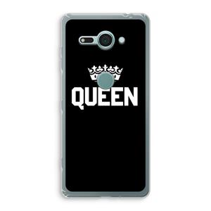 CaseCompany Queen zwart: Sony Xperia XZ2 Compact Transparant Hoesje