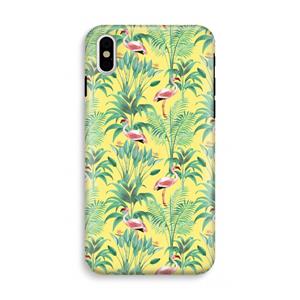 CaseCompany Flamingo party: iPhone XS Tough Case