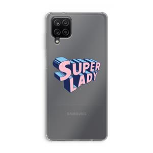 CaseCompany Superlady: Samsung Galaxy A12 Transparant Hoesje