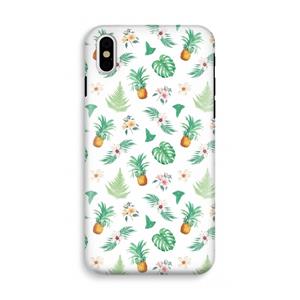 CaseCompany Ananas bladeren: iPhone XS Tough Case