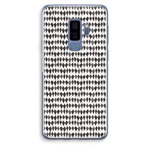 CaseCompany Crazy shapes: Samsung Galaxy S9 Plus Transparant Hoesje