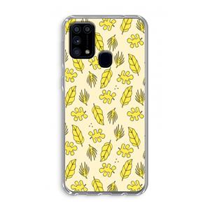 CaseCompany Herfst: Samsung Galaxy M31 Transparant Hoesje