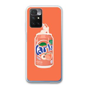 CaseCompany S(peach)less: Xiaomi Redmi 10 Transparant Hoesje