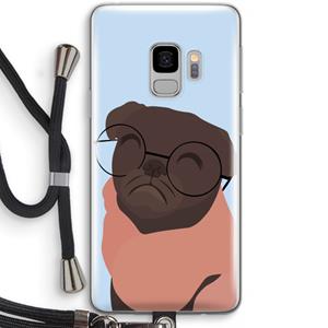 CaseCompany Ludo: Samsung Galaxy S9 Transparant Hoesje met koord