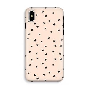 CaseCompany Kleine kattenkopjes: iPhone XS Tough Case