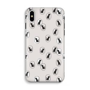 CaseCompany Miauw: iPhone XS Tough Case