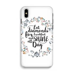 CaseCompany Diamonds: iPhone XS Tough Case