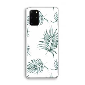 CaseCompany Simple leaves: Samsung Galaxy S20 Plus Transparant Hoesje