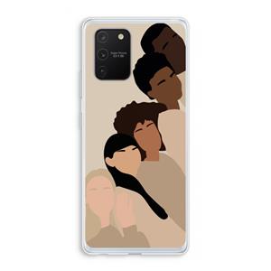CaseCompany Sweet creatures: Samsung Galaxy S10 Lite Transparant Hoesje