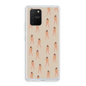 CaseCompany You're so golden: Samsung Galaxy S10 Lite Transparant Hoesje