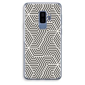 CaseCompany Magic pattern: Samsung Galaxy S9 Plus Transparant Hoesje