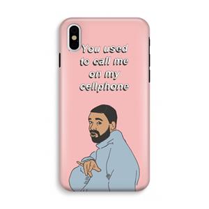 CaseCompany Hotline bling: iPhone XS Tough Case