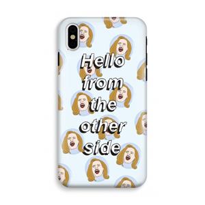 CaseCompany Hello: iPhone XS Tough Case