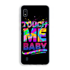 CaseCompany Touch Me: Samsung Galaxy A10 Transparant Hoesje