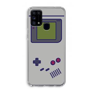CaseCompany Game On: Samsung Galaxy M31 Transparant Hoesje