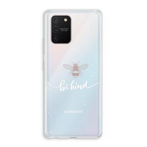 CaseCompany Be(e) kind: Samsung Galaxy S10 Lite Transparant Hoesje
