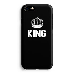 CaseCompany King zwart: iPhone 8 Tough Case