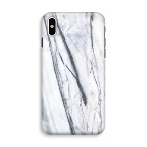 CaseCompany Gestreepte marmer: iPhone XS Tough Case