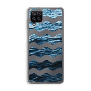 CaseCompany Oceaan: Samsung Galaxy A12 Transparant Hoesje