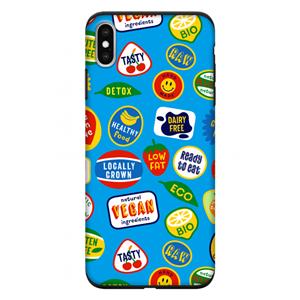 CaseCompany Fruitsticker: iPhone XS Max Tough Case