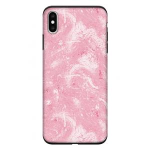 CaseCompany Abstract Painting Pink: iPhone XS Max Tough Case