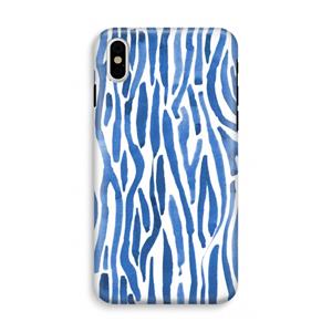 CaseCompany Blauwe nerven: iPhone XS Tough Case