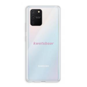 CaseCompany kwetsbaar: Samsung Galaxy S10 Lite Transparant Hoesje