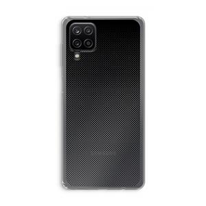 CaseCompany Musketon Halftone: Samsung Galaxy A12 Transparant Hoesje