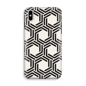 CaseCompany Geometrisch patroon: iPhone XS Tough Case