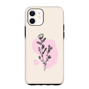 CaseCompany Roses are red: iPhone 12 mini Tough Case