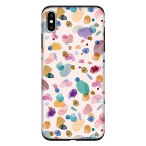 CaseCompany Terrazzo Memphis Pink: iPhone XS Max Tough Case