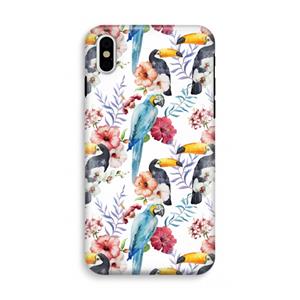 CaseCompany Bloemen tukan: iPhone XS Tough Case