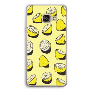 CaseCompany When Life Gives You Lemons...: Samsung Galaxy A3 (2016) Transparant Hoesje