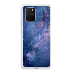 CaseCompany Nebula: Samsung Galaxy S10 Lite Transparant Hoesje