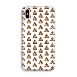 CaseCompany Poop emoji: iPhone XS Tough Case