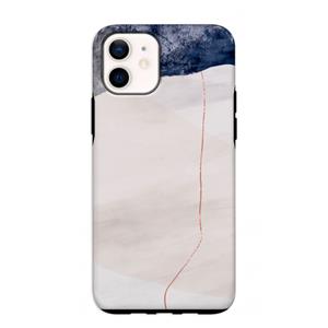 CaseCompany Stone White: iPhone 12 mini Tough Case