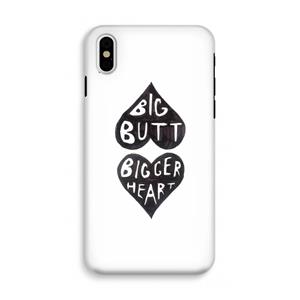 CaseCompany Big butt bigger heart: iPhone XS Tough Case