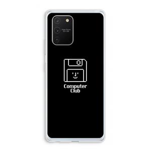 CaseCompany Hello: Samsung Galaxy S10 Lite Transparant Hoesje