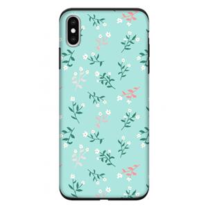 CaseCompany Small white flowers: iPhone XS Max Tough Case