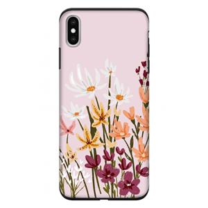 CaseCompany Painted wildflowers: iPhone XS Max Tough Case