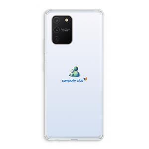 CaseCompany MSN: Samsung Galaxy S10 Lite Transparant Hoesje